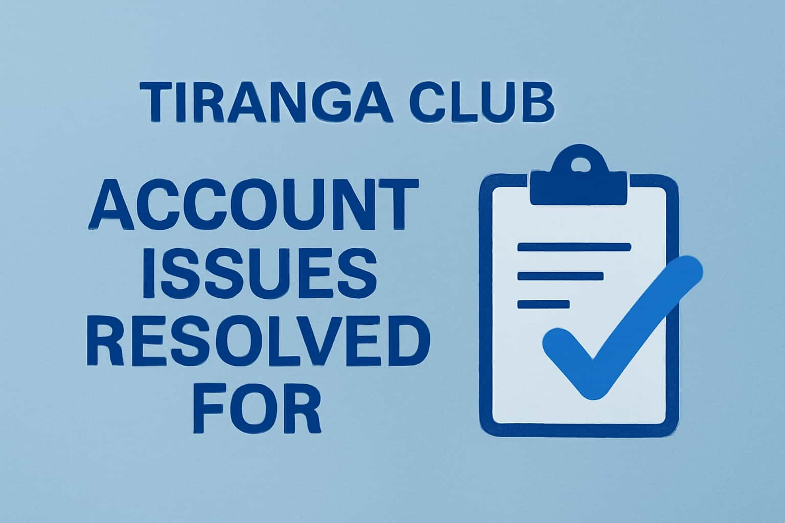 Visual representation of account resolution strategies for Tiranga Club.