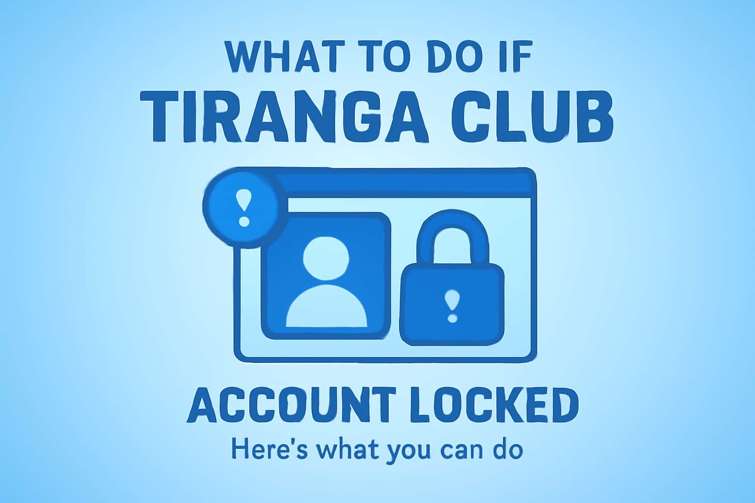 An informative illustration showing steps for unlocking a Tiranga Club account.