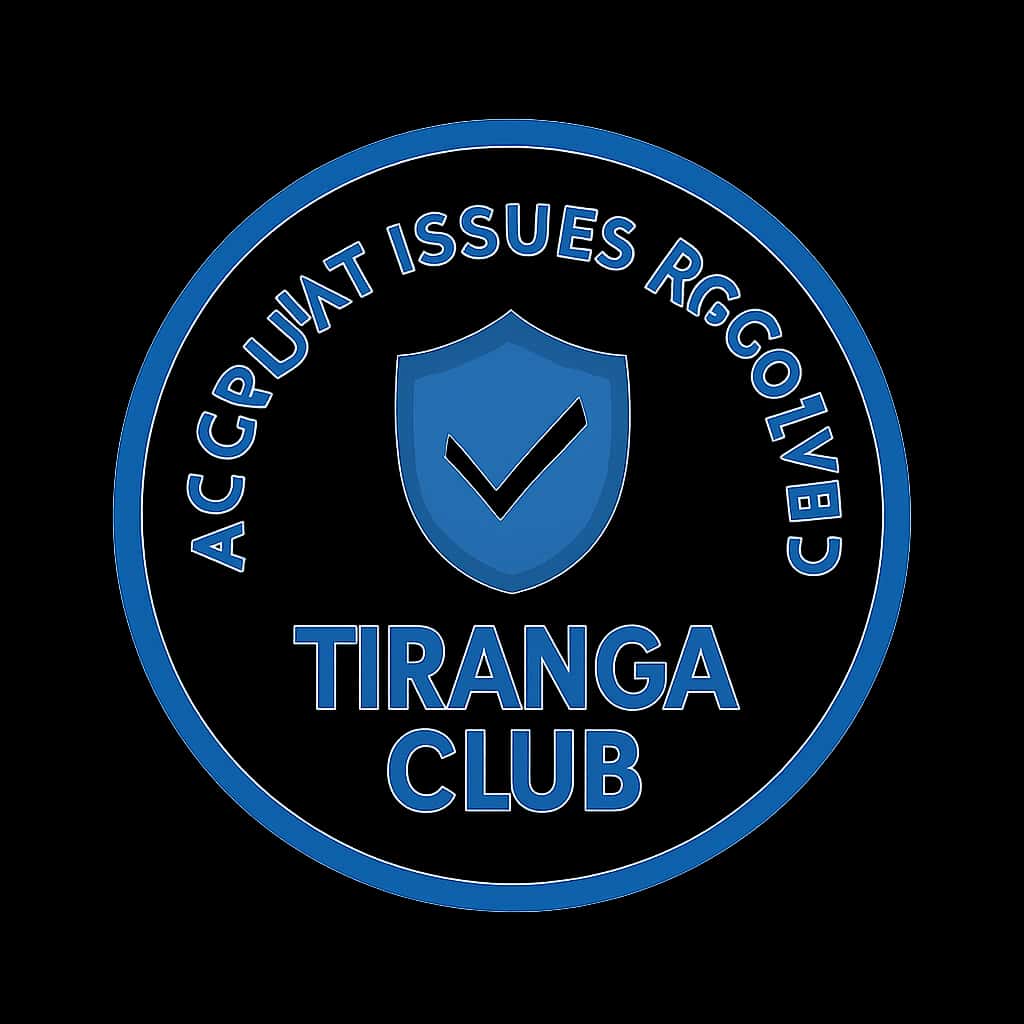 Icon for account assistance on Tiranga Club.