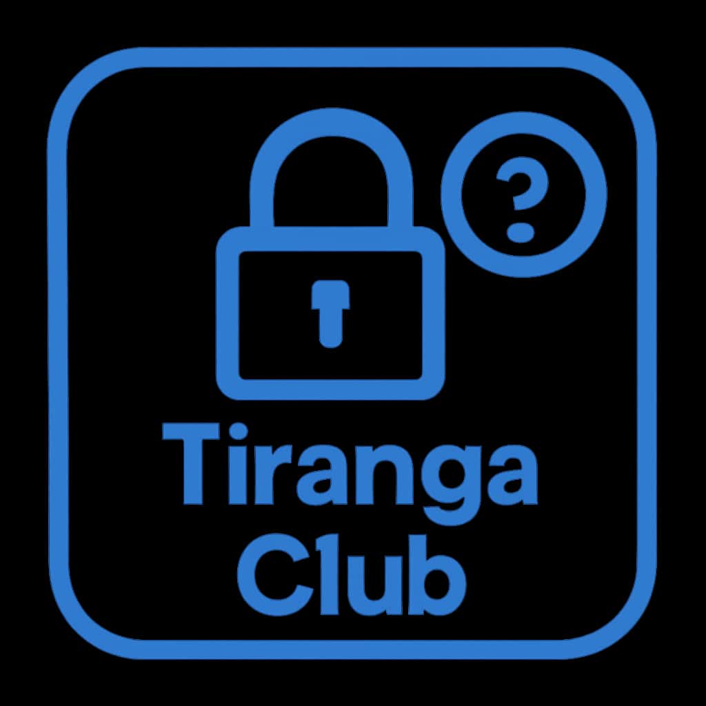Icon representing account unlock procedures for Tiranga Club.
